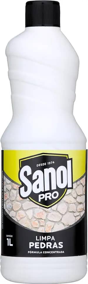 Limpa Pedras, Sanol Pró, 1 Litro, Branco