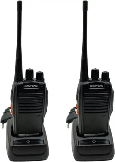 Kit Rádios Comunicadores Walk Talk 16 Canais Baofeng BF-777S