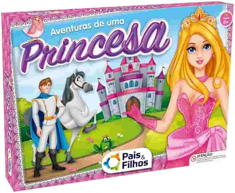 Jogo de Tabuleiro Aventuras De Uma Princesa