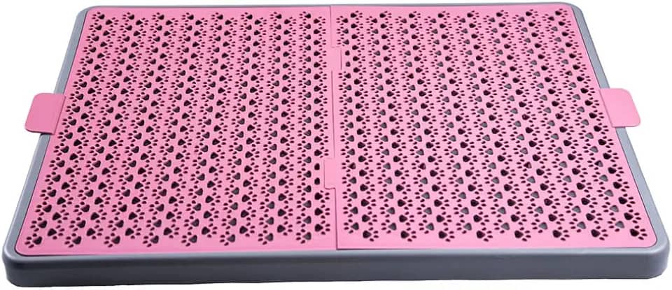 Sanitário Higiênico para Cães, Pipi Dog - 60x45cm - Varias Cores (Rosa) (Rosa)