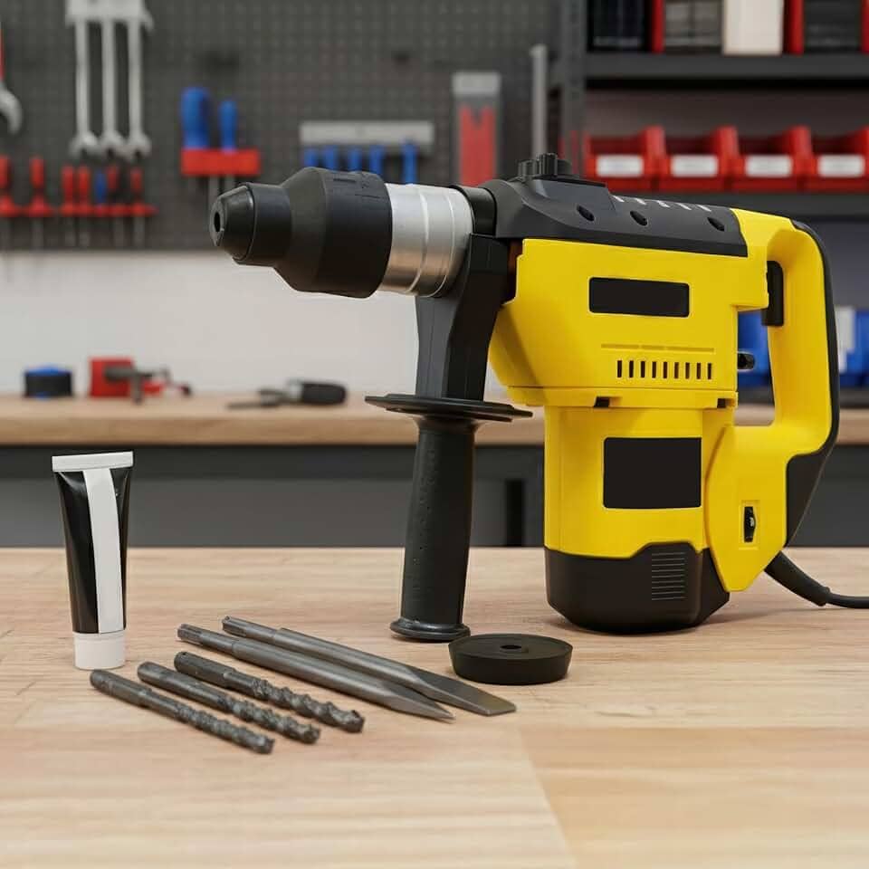 Martelete Perfurador Rompedor Furadeira 1550W 5J 7kg Profissional Com Maleta 110v