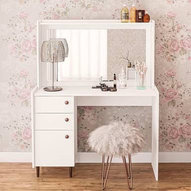 Penteadeira Luisiana Branco Politorno