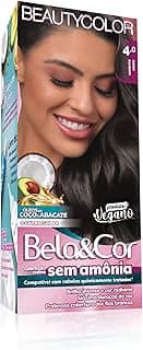 Coloração Bela&Cor Sem Amônia - 4.0 Castanho Médio