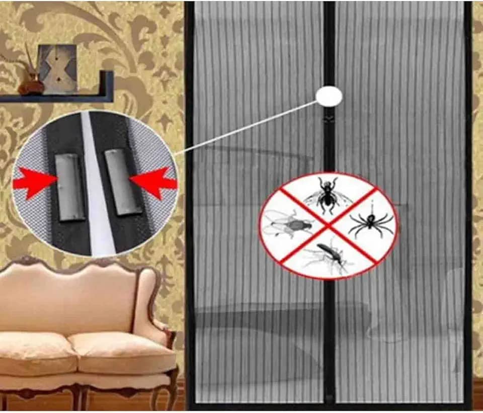 Cortina Mosquiteiro Tela Protetora Para Insetos Mosquito Magic Mesh (BSL-MOSQ-1)