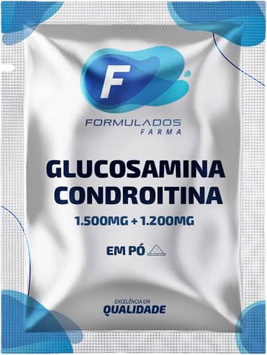 GLUCOSAMINA + CONDROITINA (1500MG + 1200MG) 30 SACHÊS – SABOR LARANJA ZERO AÇÚCAR