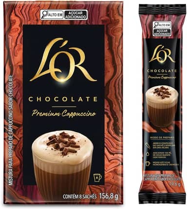 Cappuccino Premium L'OR Chocolate 8 uni.