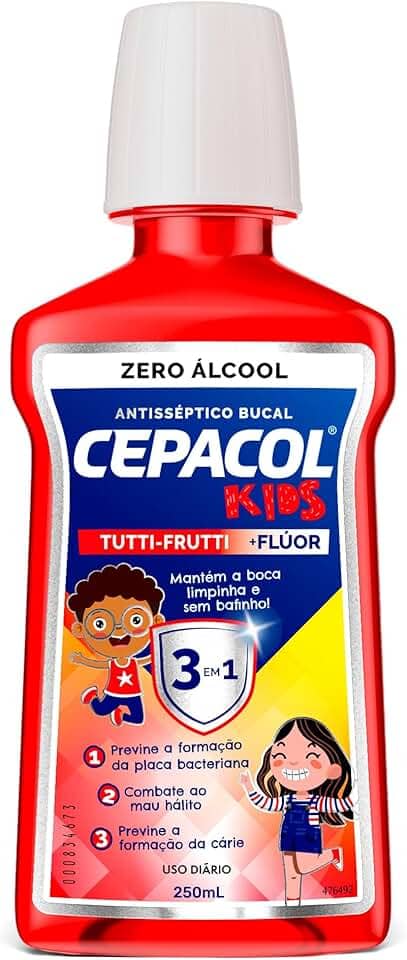 CEPACOL KIDS ENXAGUANTE BUCAL, 250ML