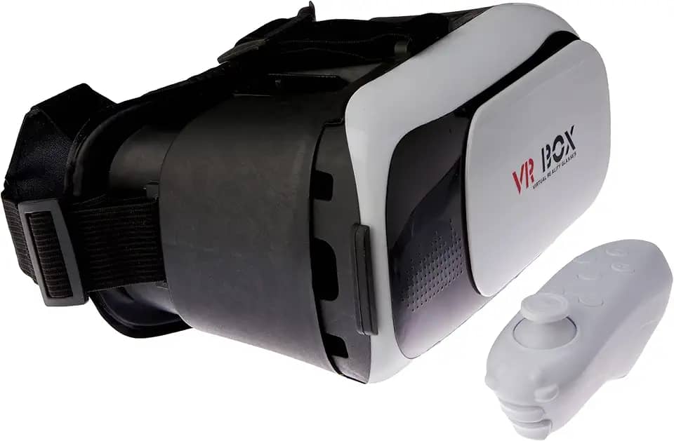 Atitude Mix Óculos VR Box 2.0 Realidade Virtual + Controle Bluetooth