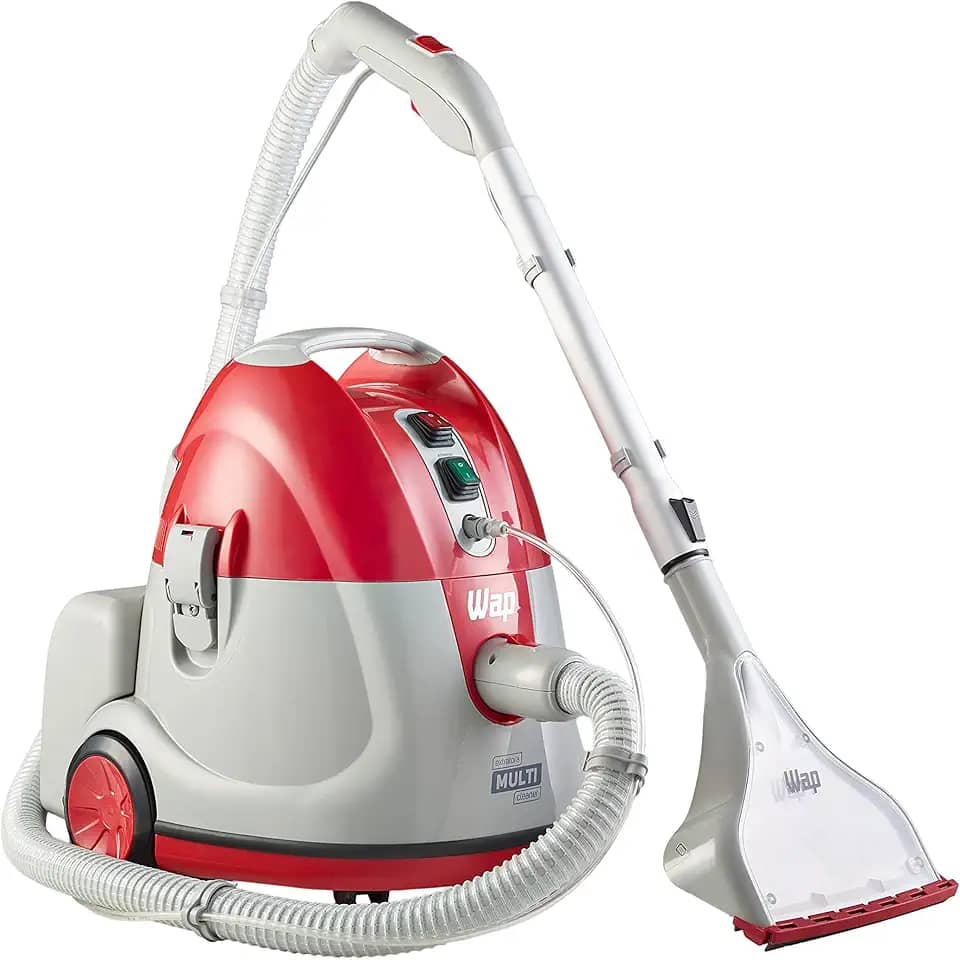 WAP Extratora e Higienizadora Barril MULTI CLEANER, 15 Litros, com Filtro Lavável e Tripla Filtragem, 185mbar 1400W 127V