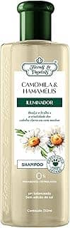 Flores e Vegetais Shampoo Camomila Hamamelis Ilum 310Ml E Vegetais