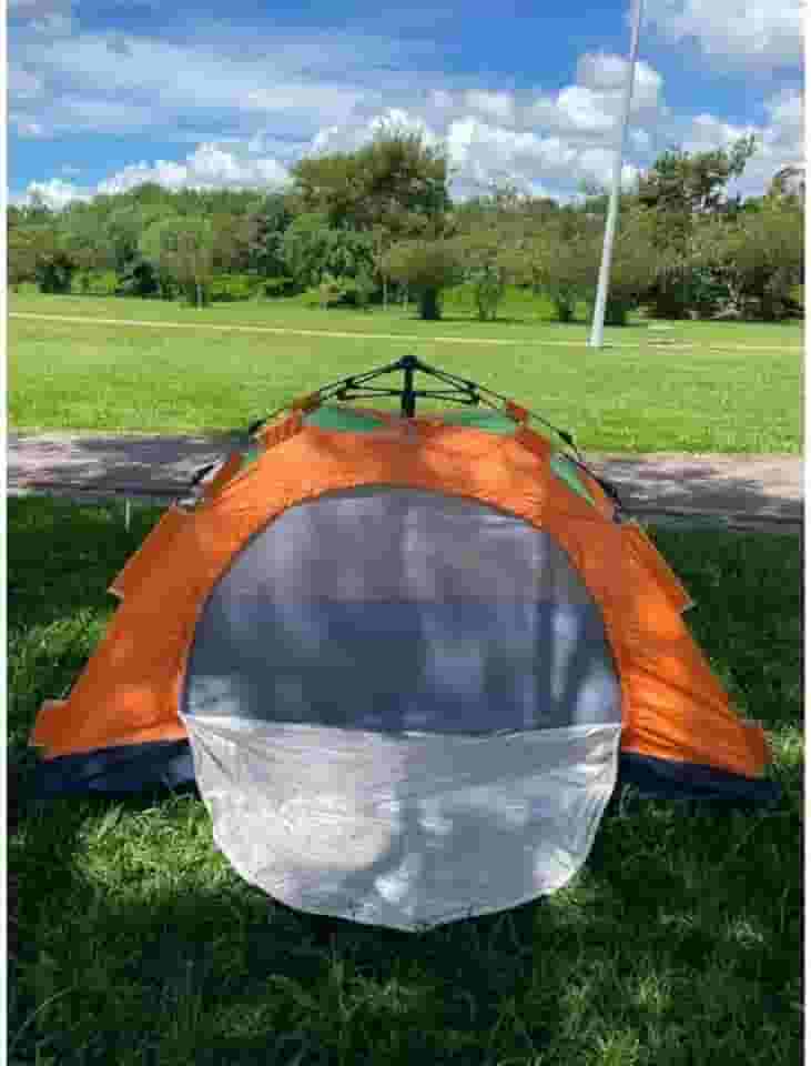 Barraca de Camping Semi Automática para 2 Pessoas, 1,70m x 1m x 1,20m, Poliéster