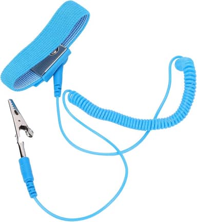 10 peças de pulseiras antiestáticas de poliuretano, pulseira eletrostática elástica ajustável, suprimentos ESD