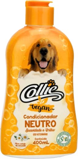 Collie Vegan, Condicionador para cães, Neutro, 400ml