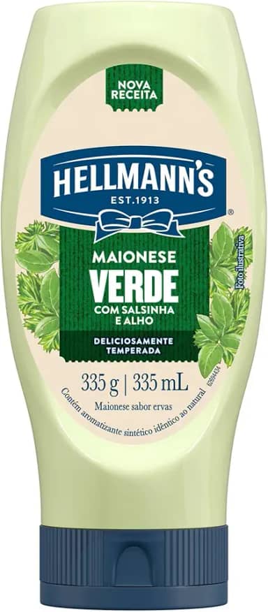 Hellmann's Maionese Verde 335g