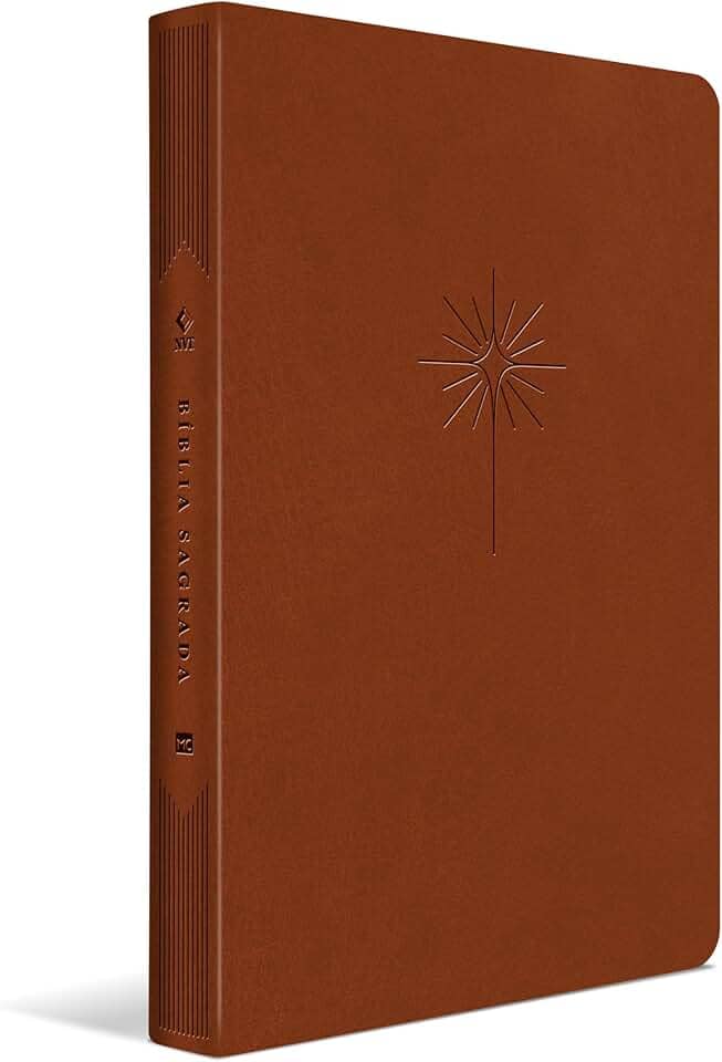 Bíblia NVT Filament (Marrom, Luxo Couro Sintético): Slim Letra Grande