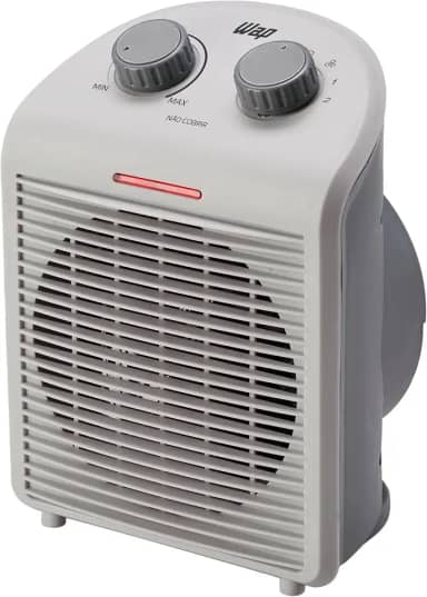 WAP Aquecedor de Ar Elétrico Portátil AIR HEAT, 3 em 1, com Ventilador e Triplo Sistema de Segurança, 2000W 220V