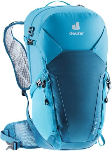 Deuter, Mochila Ultraleve Speed Lite para Hikking, Ciclismo e Esportes Outdoor, 25 Litros, Azul.