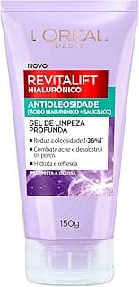 Gel de Limpeza Antioleosidade L'Oréal Paris Revitalift Hiaurônico, 150g
