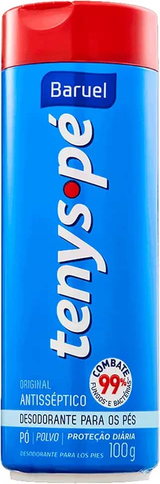 Tenys Pé Baruel Orginal Pó 100g - Desodorante em pó para os pés