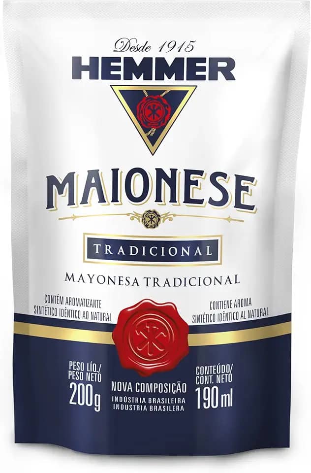 Hemmer Maionese Tradicional Sache Hemmer 200G