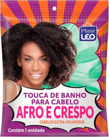 Plast Leo Touca De Vinil Para Cabelos Afros E Crespos | (Ref.: 636)
