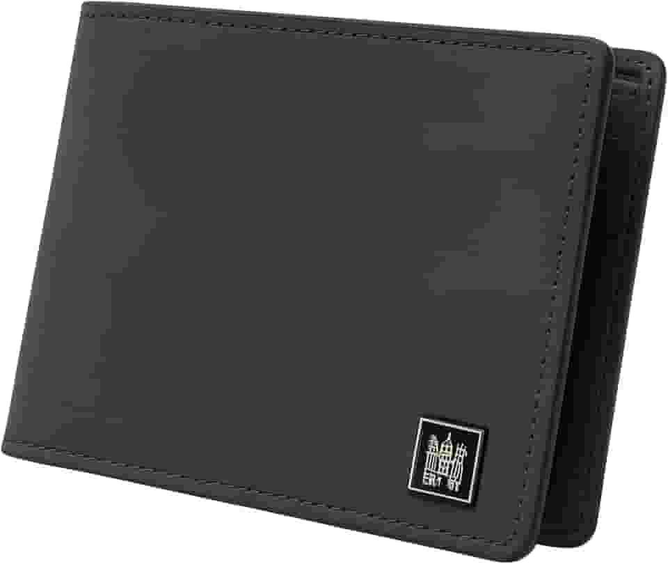 Carteira Masculina Moderna para Cartões CNH RG Couro Pu (Chumbo)