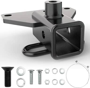 JERBOR Engate de reboque classe 3 resistente para Jeep Gladiator JT 2020-2024, engate de reboque de 5 cm adequado para Jeep Gladiator JT 2020 2021 2022 2023 2024 (precisa de instalação profissional)