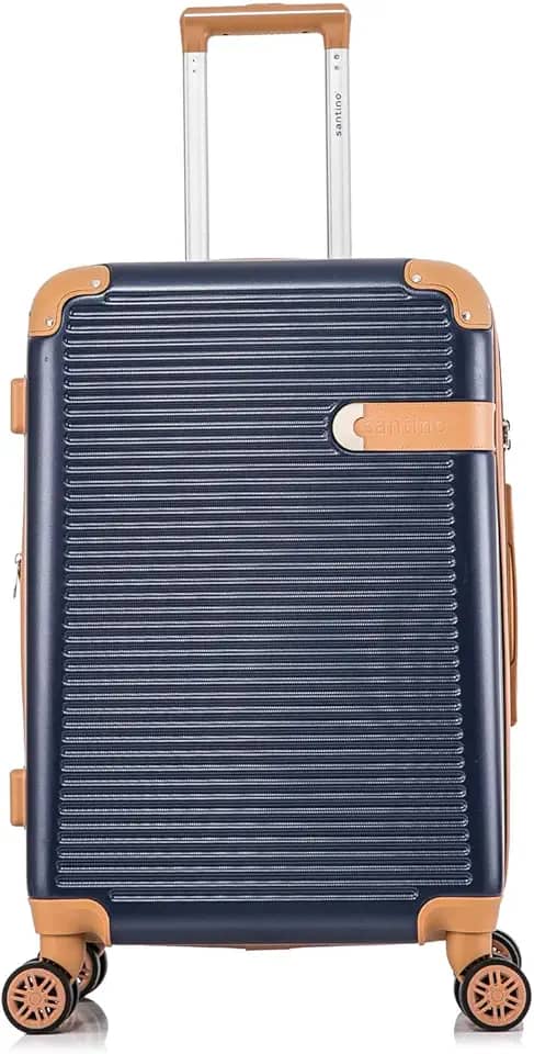 Mala de Viagem Nice Rígida 360° Santino - ABEV407M Cor: Azul Marinho
