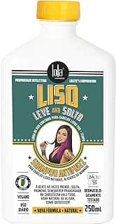 Liso Leve e Solto Shampoo 250ml , Lola Cosmetics