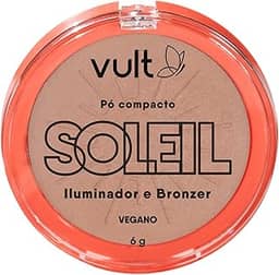 Vult Iluminador e Bronzer Soleil Pó Compacto 6g