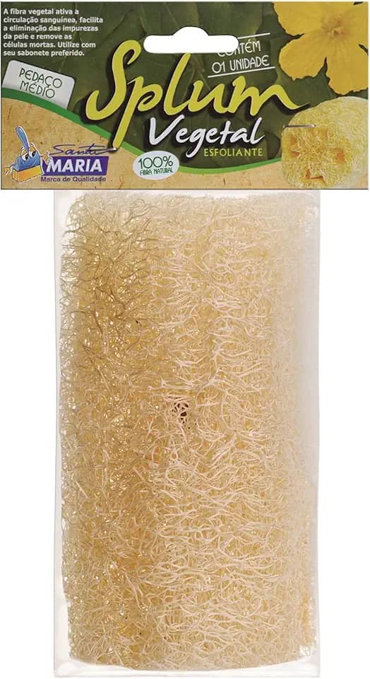 SANTA MARIA Esponja Splum Vegetal Pedaço Médio