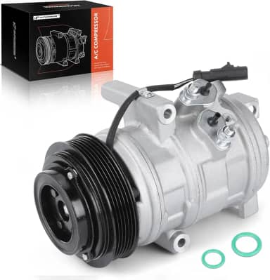 A-Premium Compressor de ar condicionado AC com embreagem compatível com Chrysler 300 2.7L 2005, Dodge Magnum 2.7L 2005