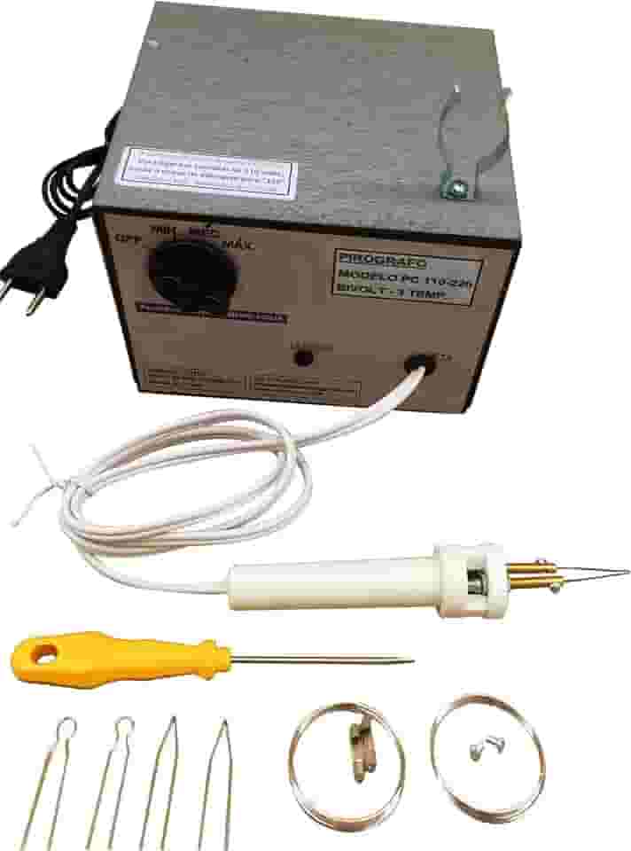 Pirógrafo Sinzato, Modelo PC110/220 3T. 42W 3temperaturas