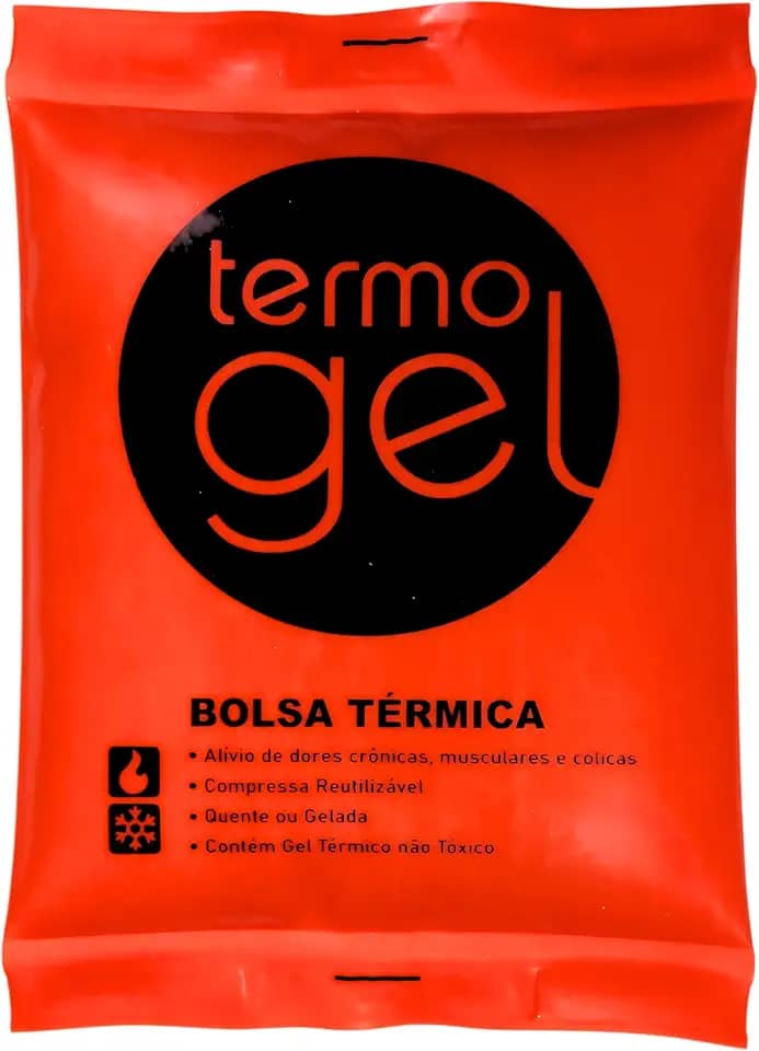 Termogel Bolsa Térmica Em Gel Laranja Pequena Laranja