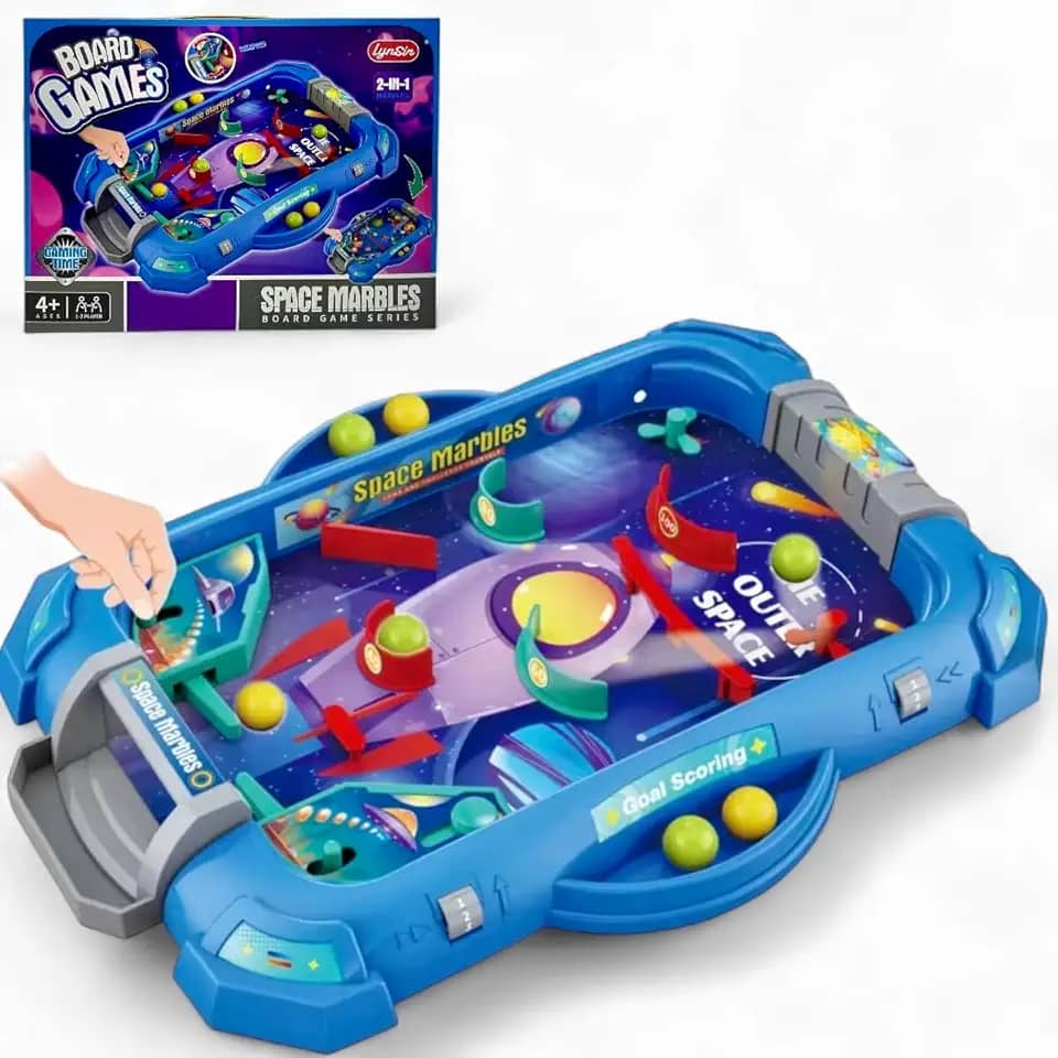 Jogo Divertido Pinball Clássico Brinquedo Fliperama Space