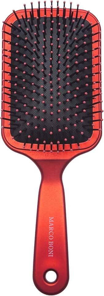 Marco Boni Escova Raquete Almofadada Deluxe 8074 Cores Sortidas 1 Unidade