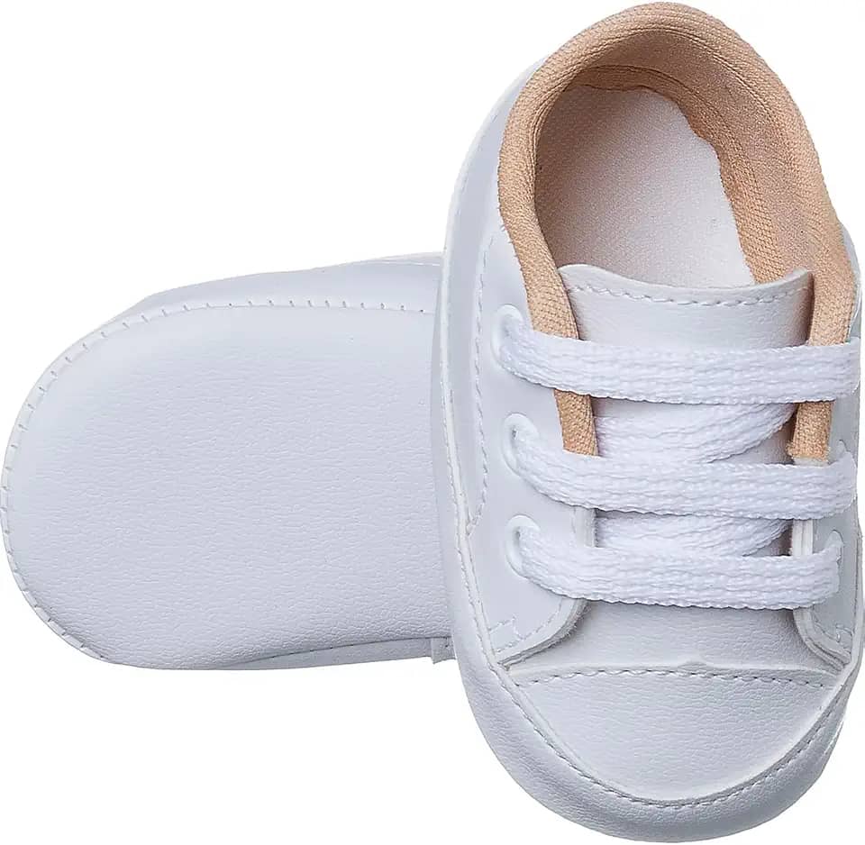 Tênis Infantil Bebê Antiderrapante Liso Cores Zig - Baby Soffete