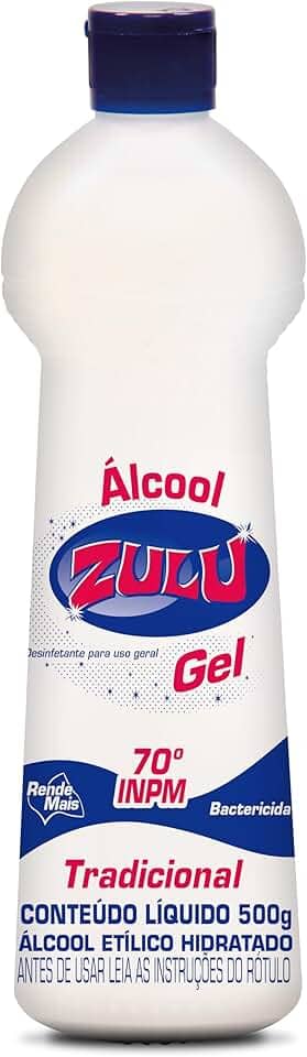Zulu Álcool Gel Tradicional 500G