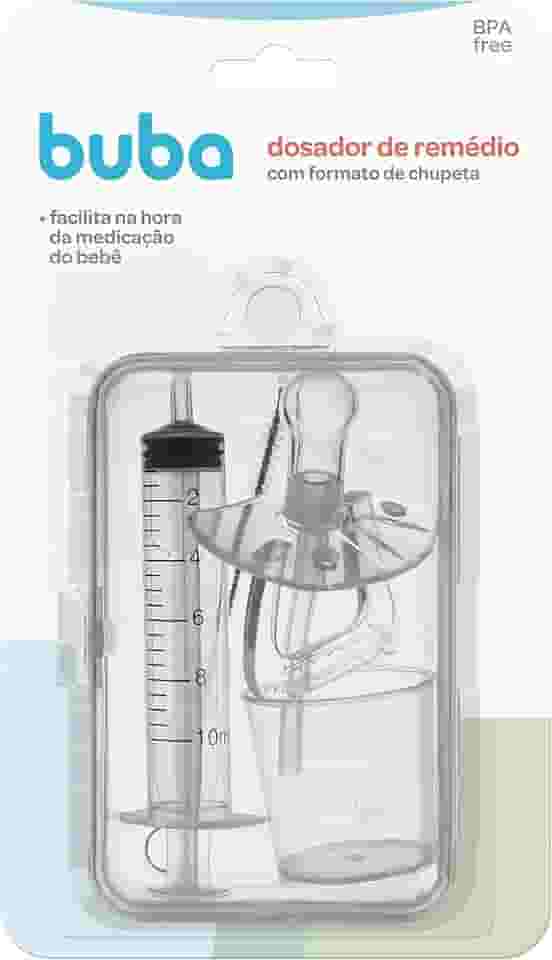 Buba Dosador De Remedio Com Formato Chupeta