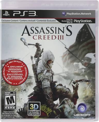 Jogo PS3 Assassins Creed III - Ubisoft