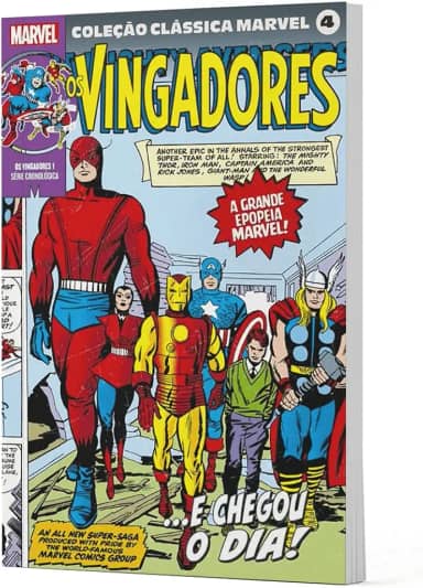 Coleção Clássica Marvel Vol. 4 - Vingadores Vol. 1