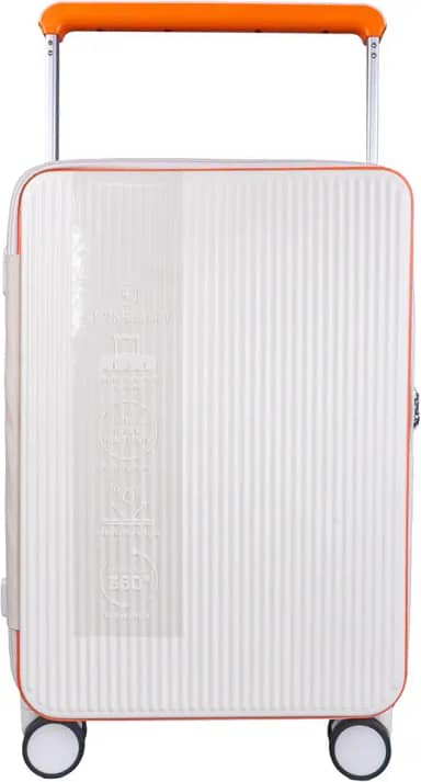 Mala de bordo viagem 10 kg em PC com compartimento para notebook e porta USB