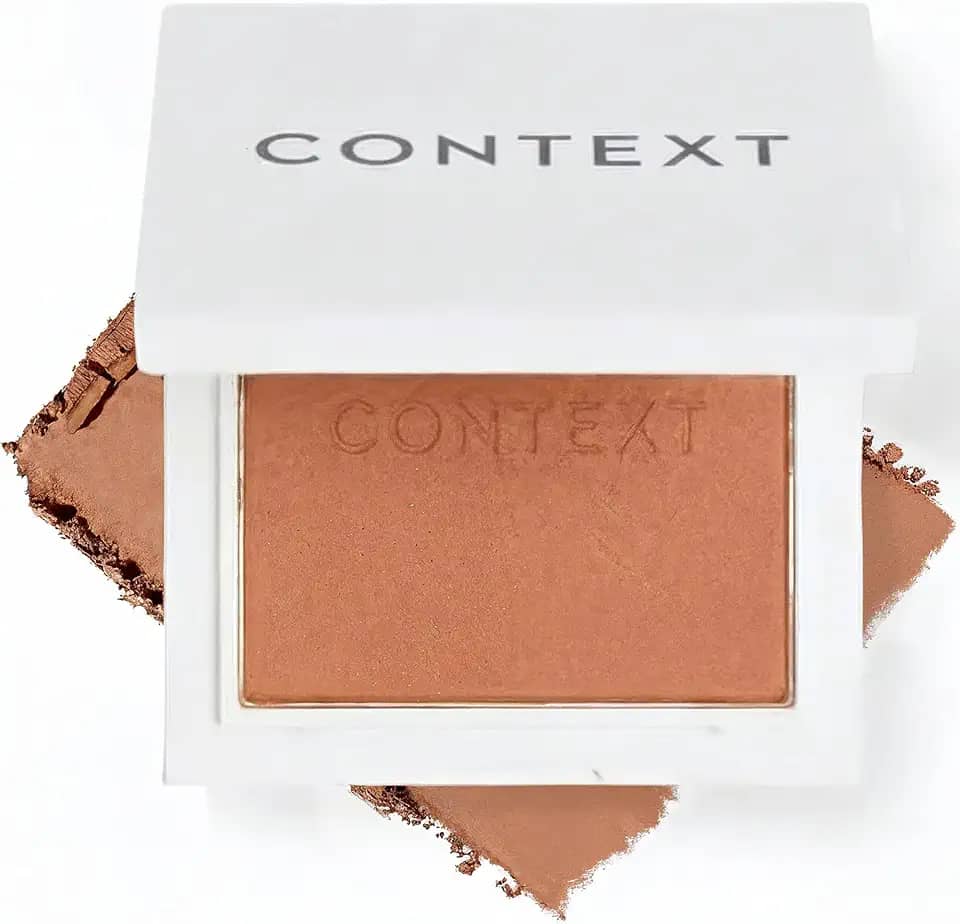 CONTEXT SKIN Pó Bronzeador Matte Skin, Vegano E Livre De Crueldade Para O Rosto, Acabamento Maquiagem Bronzeado, Tons Cobertura Moduláveis Duradouros, Indiscutível