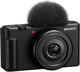 Sony Câmera Vlog ZV-1F para criadores de conteúdo e vloggers preta