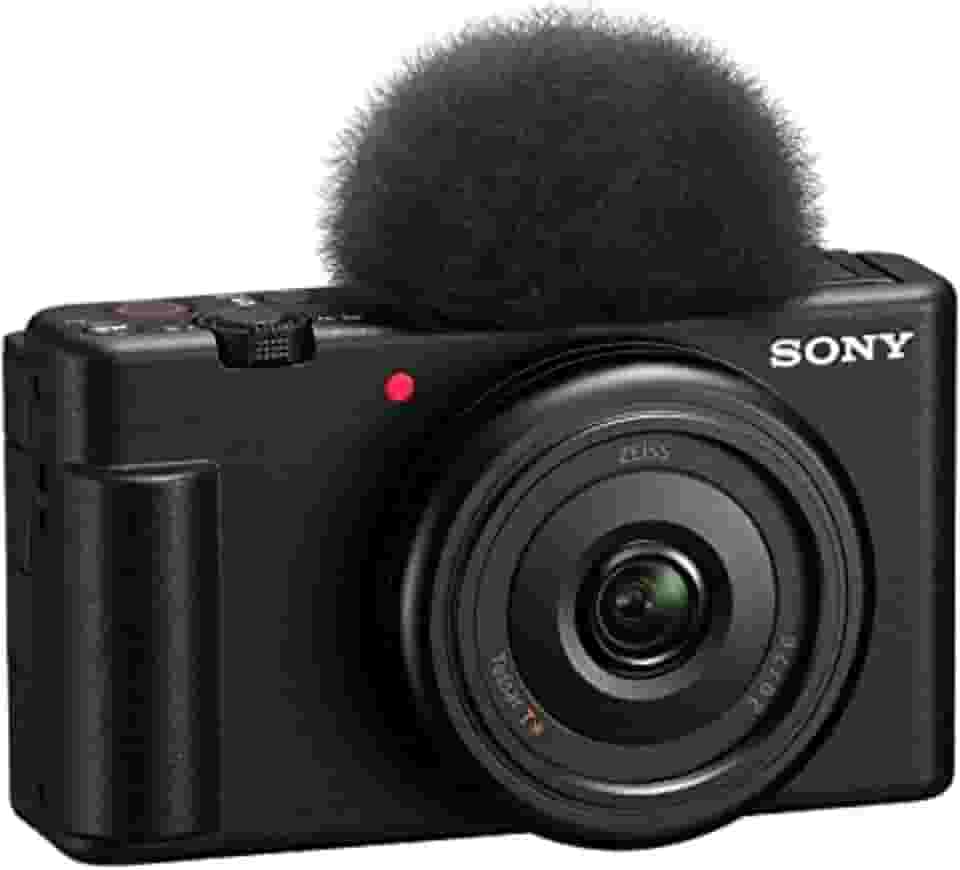 Sony Câmera Vlog ZV-1F para criadores de conteúdo e vloggers preta