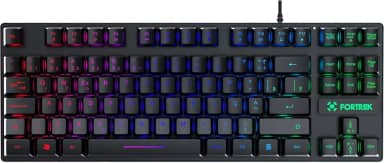 Teclado Gamer Fortrek Fearless 80 TKL Preto