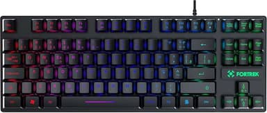 Teclado Gamer Fortrek Fearless 80 TKL Preto