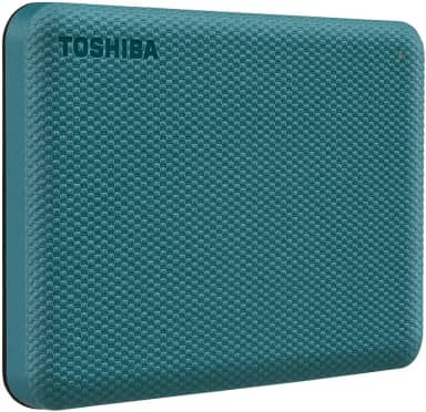 TOSHIBA HD Externo Portátil 1TB Canvio Advance USB 3.0 Verde - HDTCA10XG3AA