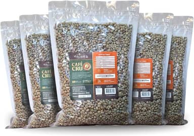 Café Cru Grão Verde 100% Arábica - Moca 83 Reg. Vulcânica 5kg