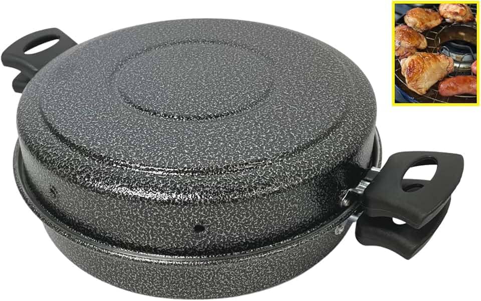 Genérico Churrasqueira De Fogão Com Grelha Para Churrasco Pães Grelados